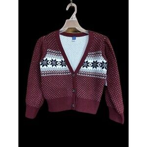 NWT Old Navy Girls Button Front Cardigan Sweater Size 10-12